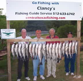 Clancy's Fishing Guide Service on Lake Buchanan